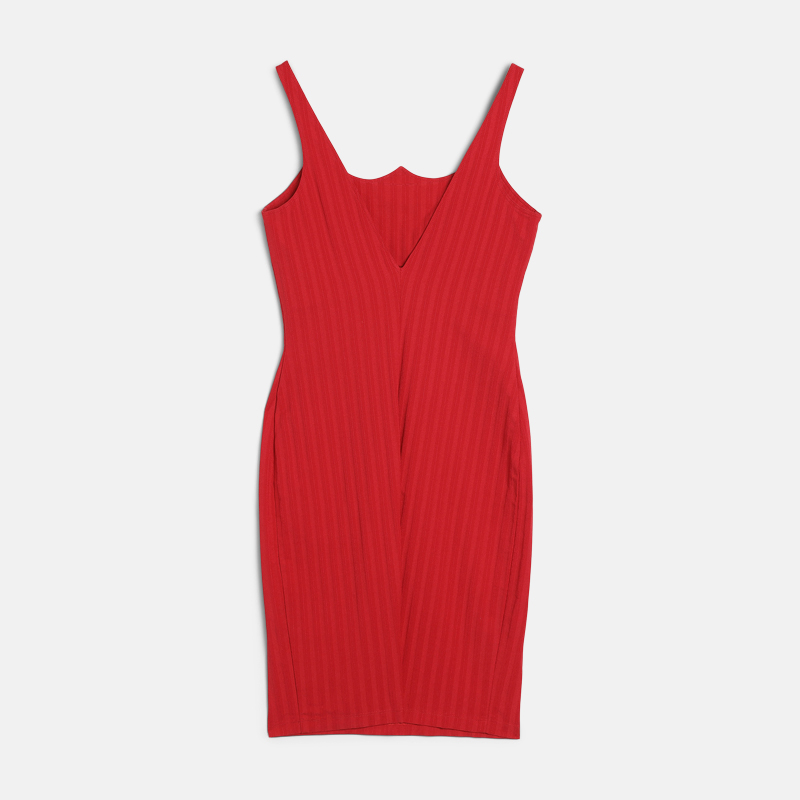 Super Flea Market+Versace Jeans Couture+Red mini dress+Toni Garrn2(2).jpg